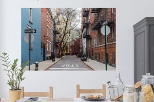 Wandtattoo Wandsticker Wandaufkleber New York - Amerika - NYC 120x80 cm Selbstklebend und Repositionierbar