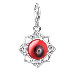 1441-052-10 Charm Club - Charm - Kwiat lotosu czerwony 1441-052-10 Thomas Sabo