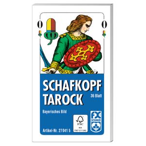 36 Blatt Ravensburger Spielkarten Schafkopf Tarock Bayerisches Bild 27041