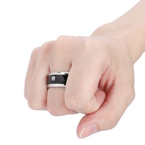 AYNEFY Smart NFC Multifunktionsring, Universal Wear Finger Digital Ring Magic Wearable Device Universal für Mobiltelefon(size11)