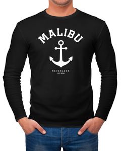 Herren Long-Sleeve Anker Malibu Anchor Langarm-Shirt Neverless®  L