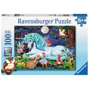RAVENSBURGER Puzzle V kouzelném lese XXL 100 dílků