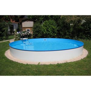 Summer Fun Stahlwandbecken Java Exklusiv rund ø 3,00m x 1,20m Folie 0,6mm Einzelbecken Pool Rundpool / 300 x 120 cm Stahlwandpool Rundbecken