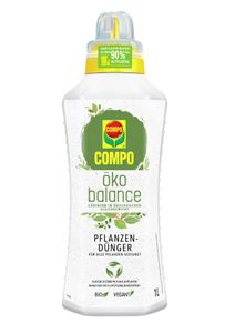 COMPO öko balance Pflanzendünger für alle Pflanzen - 1 Liter