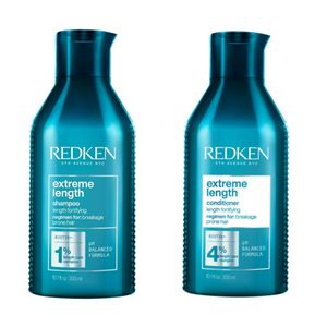 Redken Extreme Length Set mit Biotin - Shampoo 300ml + Conditioner 300ml