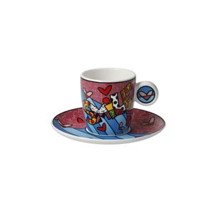 Goebel Romero Britto Espresso šálek Smile