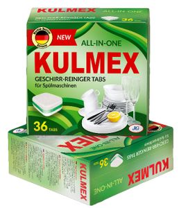 Spülmaschinentabs KULMEX® All in One, 432 Geschirr-Reiniger Tabs (12x36)