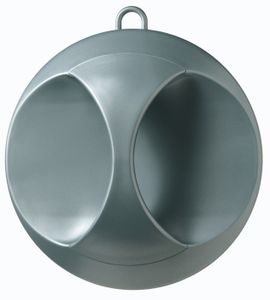 Comair Kabinett-Spiegel Elegant silber matt 25cm