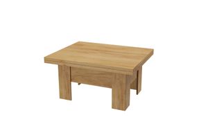 Minio, Tisch “Eryk” 100-200cm, klappbar, Golden Kraft Eiche