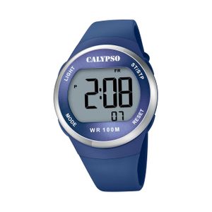 Calypso Herren Jugend Uhr Digital K5786/3 Kunststoff Armbanduhr blau D2UK5786/3