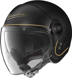 Nolan N21 Visor 06 Borsalino Jethelm, schwarz/gold, L (60)