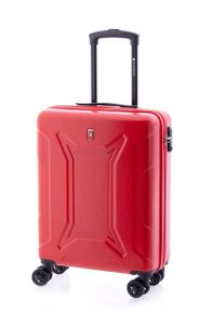 GLADIATOR Handgepäck-Trolley Koffer S - 55 cm, 2,7kg, 4 Rollen TSA, rot