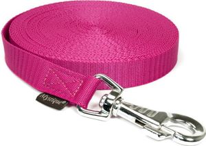 Mystique® Nylon Schleppleine 20mm purple 20m robust Karabinerhaken