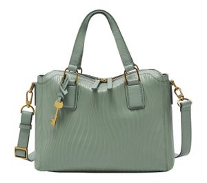 FOSSIL Umhängetasche Handtasche Jacqueline Satchel Sage mint