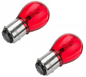 2X 12V 21/5W Bay15D Rot Glühbirne Auto Bremslicht Glühlampe Autobirnen Rücklicht Kugellampe