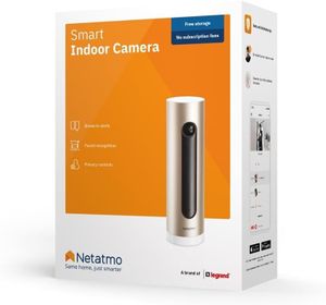 Netatmo Smarte Überwachungskamera Innen, Wlan, Bewegungserkennung, Nachtsicht, Ohne Abonnement, NSC01-EU (Welcome)