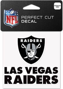Wincraft nálepka 10x10cm - NFL Las Vegas Raiders