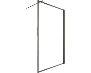 Walk In SCHULTE ExpressPlus Alexa Style 2.0 Black Style 100 cm barva rámu černá dekor skla čiré sklo EP369208 68 1300