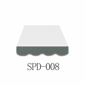 5m Markisenvolant /schabracke fertig genäht Markisenbespannung nur Volant SPD008