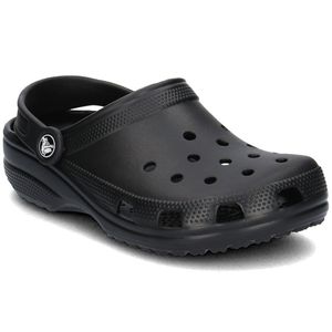 Crocs Classic Clog leichte Damen, Herren Clogs schwarz, Massage Fußbett