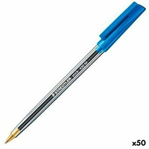 Długopis Staedtler Stick 430 niebieski 50 sztuk