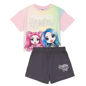 Rainbow High - "Be Bold" Schlafanzug mit Shorts für Mädchen NS7348 (146) (Bunt)