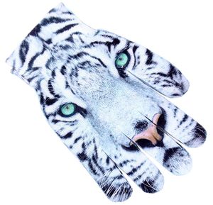 Handschuhe für Touchscreen/Smartphones- Tiger für Kinder