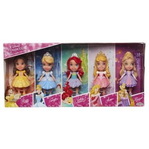Disney Minipuppen Prinzessinnen 5er Set, 7,5 cm