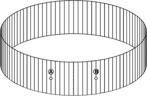 Bestway® Ersatzteil Stahlwandrahmen (granitgrau) für Hydrium™ Stahlwandpool Ø 300 x 120 cm, rund