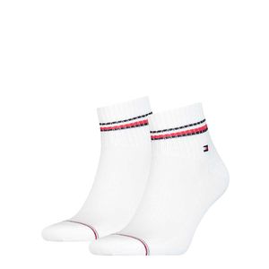 Tommy Hilfiger 2Pck Iconic Quarter White Pánske ponožky