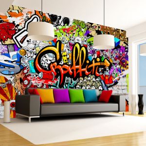 Fototapete - Colorful Graffiti 200x140