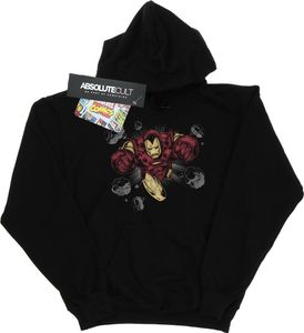 Marvel - "Rocks" Kapuzenpullover für Jungen BI9184 (116) (Schwarz)