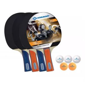 SCHILDKRÖT 788603 SCHILDKRÖT Hobby set na stolný tenis pre 4 hráčov