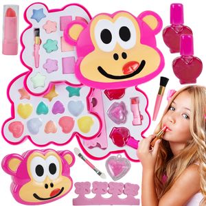 Malplay Kinderschminke Makeup Set "Äffchen" Mit Echtes Schminke Kreatives Und Waschbar & Sicher Für Kinder Ab 3 Jahren