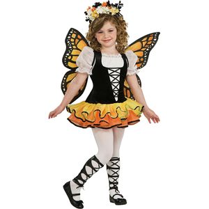 Rubíny - Kostým "Monarcha" - dívka BN5227 (batole) (žlutá/černá/bílá)