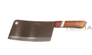 [ #850 ] KIWI Thai Edelstahl Hackmesser 34,5cm für Fleisch | yoaXia Messer