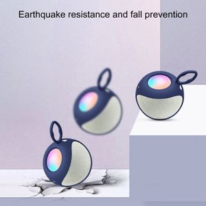 Lautsprechergehäuse Anti-Drogen-Schock-Sicht-Silikonlautsprecher-Schutzhülle für Apple HomePod Mini-Dunkelblau