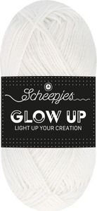Scheepjes Glow Up 50g 1001 Luminescent White - Fluoreszierend Weiß