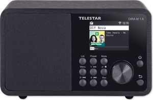 DIRA M 1 A EWF Kompaktes Mono-Multifunktionsradio Schwarz