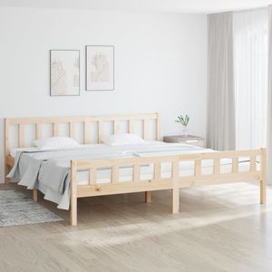 Schlafzimmermöbel - ELEGANTE - Bettrahmen - Massivholzbett für 160x200 cm Matratze&40662