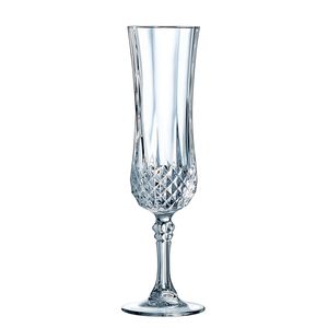 Cristal d'Arques 23223 Longchamp ECLAT Sektkelch 140 ml, Glas, klar (6er Pack)