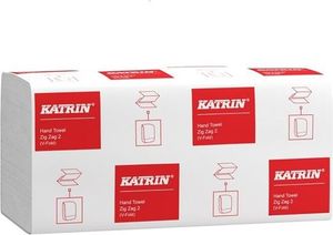 Katrin ručník ZZ Classic 2-vrstvý 23 x 23 cm 150 ks bílý / 20 bal.