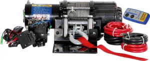 Berger u. Schröter Profi- Seilwinde 12V mit Stahlseil max 3150 kg Zugkraft