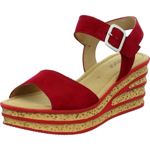 Gabor Damen Sandalette in Rot, Größe 6.5