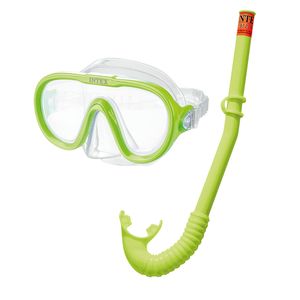 Intex Taucherbrille Schnorchel Set - Adventurer | Tauchen Tauchermaske Chlorbrille Tauchset