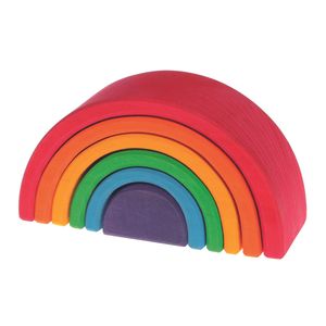Grimms play & wood design rainbow, 6 kusů