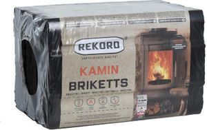 Rekord Braunkohlebriketts 10 kg Kaminbriketts