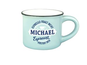 Persönliche Espressotasse Mokkatasse - Michael