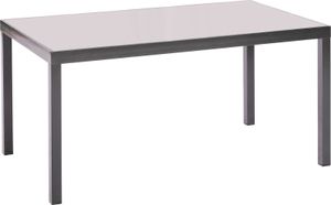 Zahradní stůl Merxx 150 x 90 cm - hliníkový rám grafitový