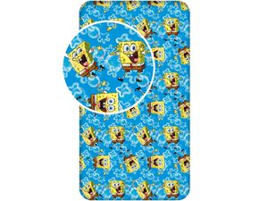 Spongebob Schwammkopf - Spannbetttuch 90 x 200 cm + 25Bunt